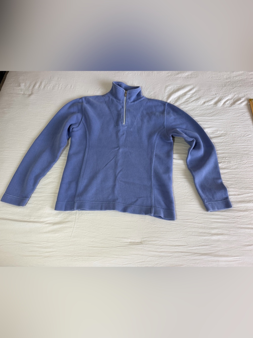 Tommy Bahama Women’s Half-Zip Pullover Sweater - Periwinkle